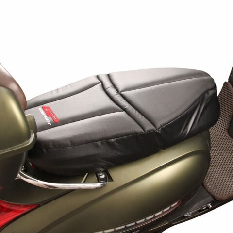 GP Kompozit Arora Cappucino 50 / 125 2019-2024 Uyumlu Motosiklet Konfor Sele Kılıfı Siyah