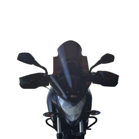 GP Kompozit Bajaj Pulsar NS 200 2011-2024 Uyumlu Ön Cam Siyah