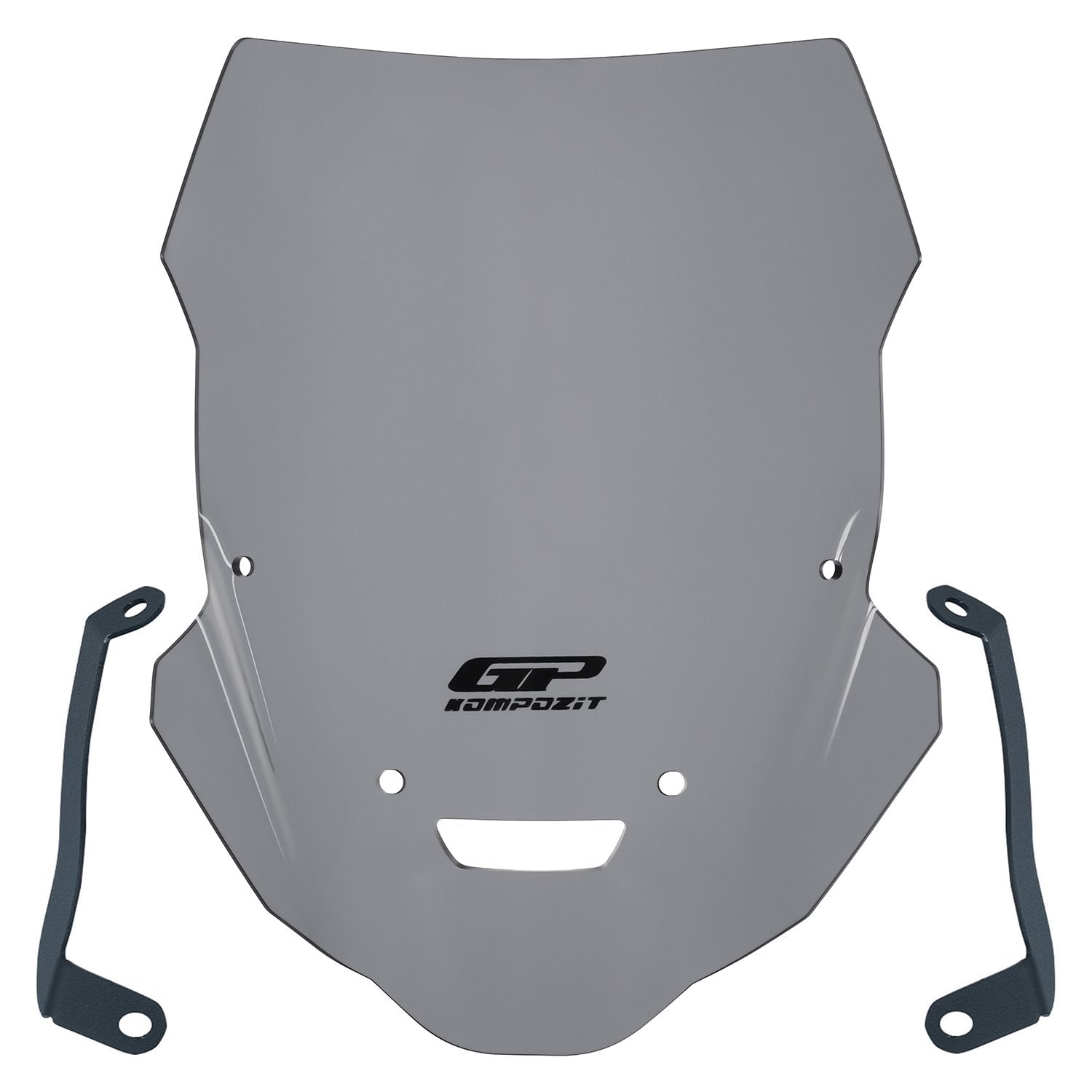 GP Kompozit Yamaha MT-25 2015-2019 Uyumlu Ön Cam Gri