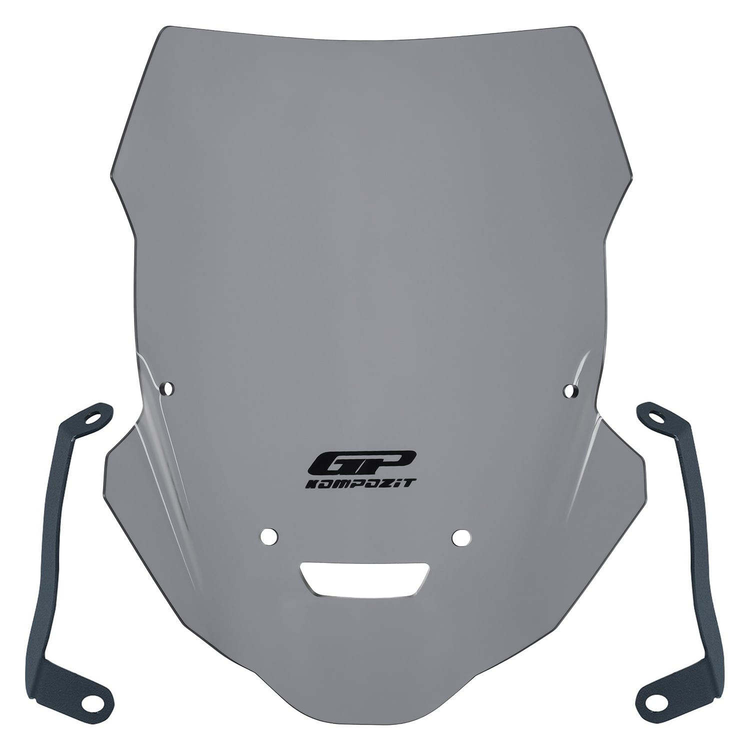 GP Kompozit Yamaha MT-25 2015-2019 Uyumlu Ön Cam Gri