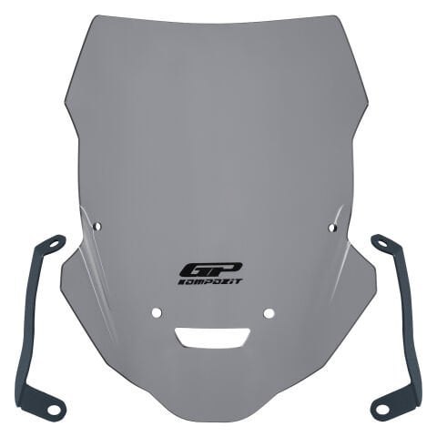 GP Kompozit Yamaha MT-25 2015-2019 Uyumlu Ön Cam Gri