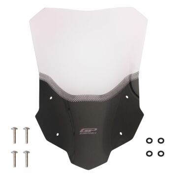 GP Kompozit Honda XL750L Transalp 2023-2024 Uyumlu Ön Cam Şeffaf