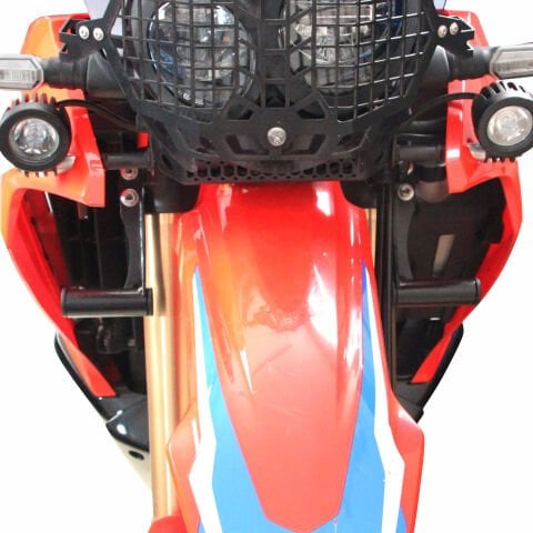 GP Kompozit Honda CRF250 / CRF300 Rally 2013-2025 Uyumlu Sis Farı Bağlantı Aksesuarı Siyah