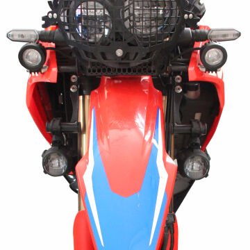 GP Kompozit Honda CRF250 / CRF300 Rally 2013-2024 Uyumlu Sis Farı Bağlantı Aksesuarı Siyah