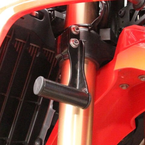 GP Kompozit Honda CRF250 / CRF300 Rally 2013-2025 Uyumlu Sis Farı Bağlantı Aksesuarı Siyah