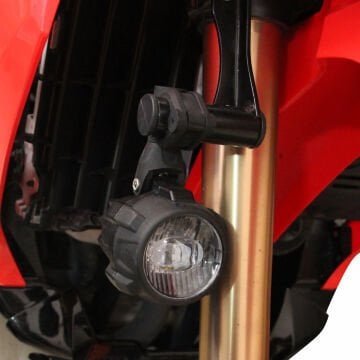 GP Kompozit Honda CRF250 / CRF300 Rally 2013-2024 Uyumlu Sis Farı Bağlantı Aksesuarı Siyah