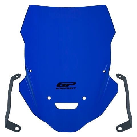 GP Kompozit Yamaha MT-25 2015-2019 Uyumlu Ön Cam Mavi
