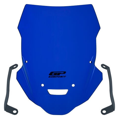 GP Kompozit Yamaha MT-25 2015-2019 Uyumlu Ön Cam Mavi