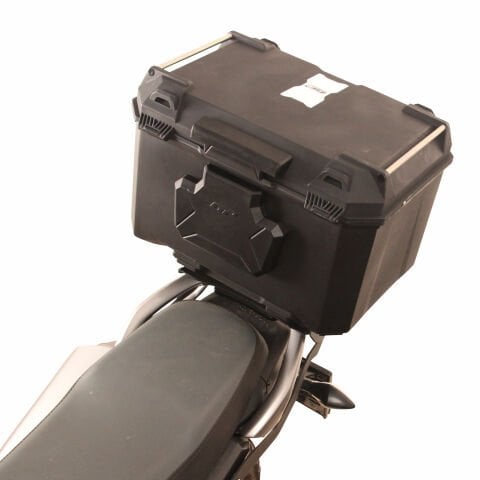 GP Kompozit Universal 45 lt Plastik Motosiklet Çantası Siyah