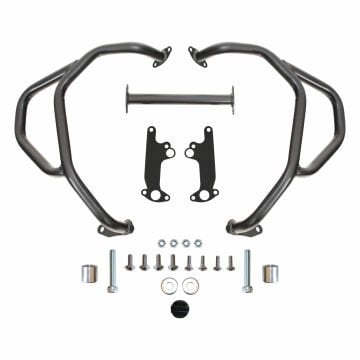GP Kompozit BMW R 1300 GS 2023-2024 Uyumlu Motor Üst Koruma Demiri Siyah