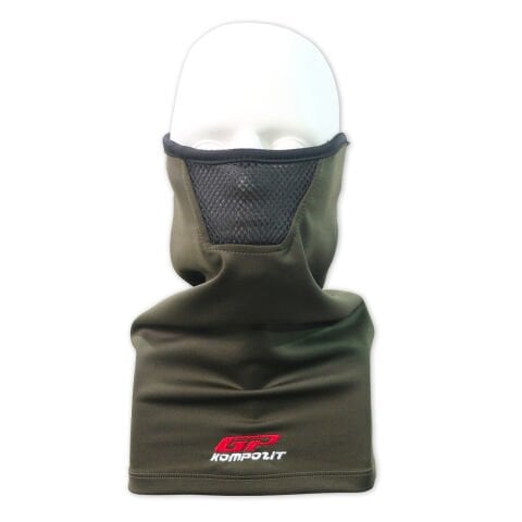 GP Kompozit Fileli Boyunluk Buff Siyah - Yeşil ( 1 + 1 )