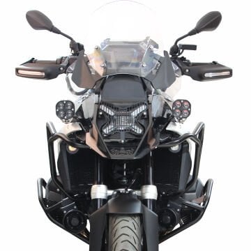 GP Kompozit BMW R 1300 GS 2023-2024 Uyumlu Motor Üst / Alt Koruma Demiri Seti Siyah