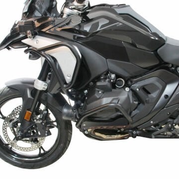 GP Kompozit BMW R 1300 GS 2023-2024 Uyumlu Motor Üst / Alt Koruma Demiri Seti Siyah