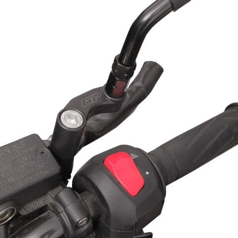 GP Kompozit Mondial Strada 125 2023-2025 Uyumlu Ayna Genişletme Siyah