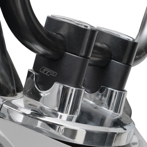 GP Kompozit Mondial Strada 125 2023-2025 Uyumlu Gidon Yükseltme Siyah