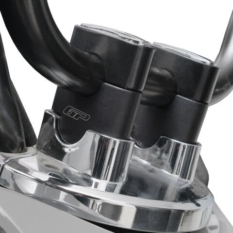 GP Kompozit Mondial Strada 125 2023-2025 Uyumlu Gidon Yükseltme Siyah