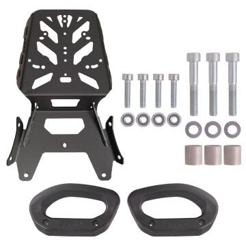 GP Kompozit Aprilia SR 125 / 160 2024 Uyumlu Çanta Demiri Siyah