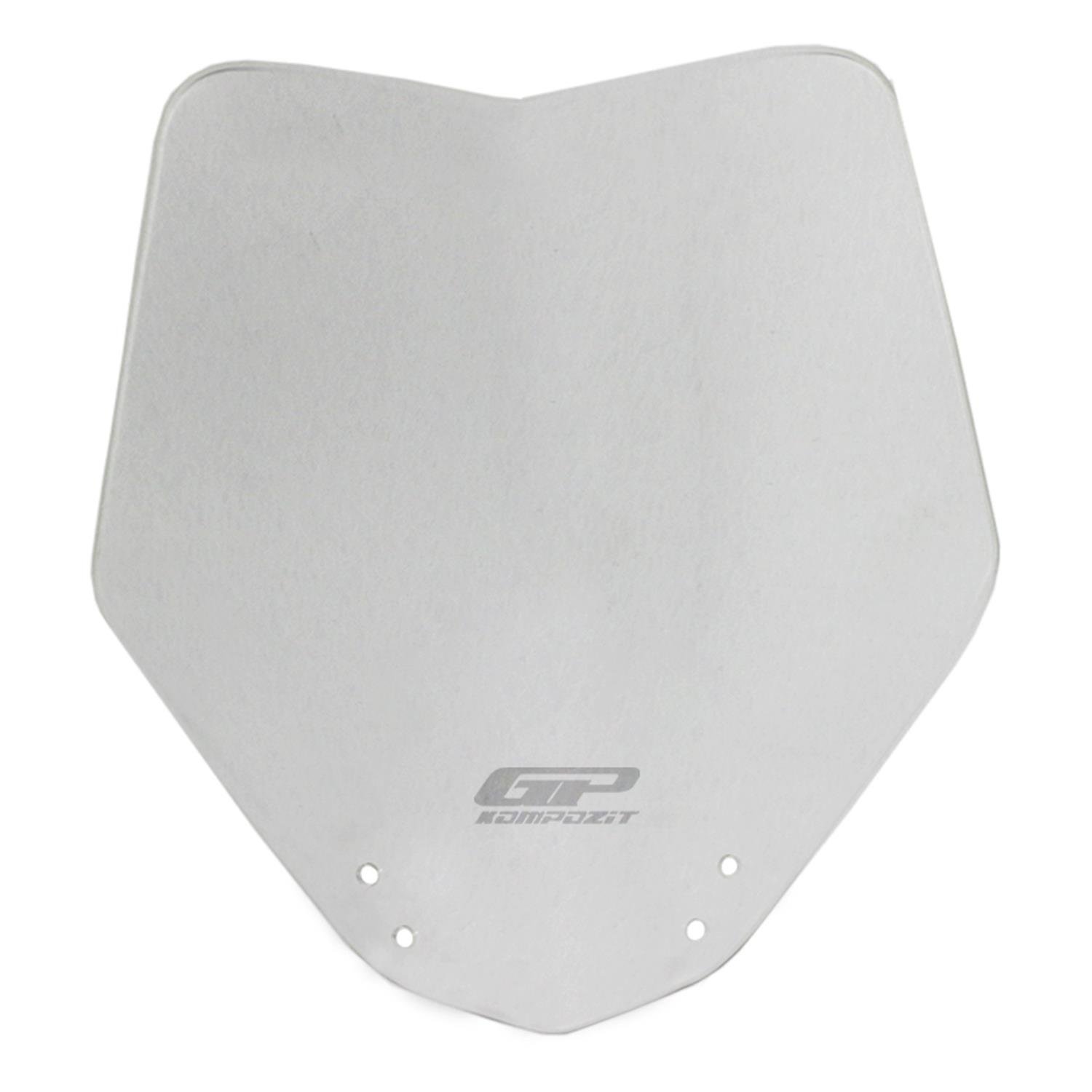 GP Kompozit KTM Duke 250 2011-2016 Uyumlu Spor Ön Cam Şeffaf