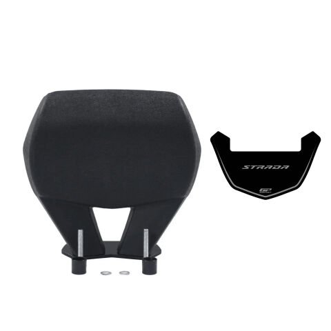 GP Kompozit Mondial Strada 125 2023-2025 Uyumlu Spor Sissy Bar Siyah