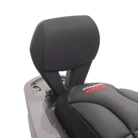 GP Kompozit Mondial Strada 125 2023-2025 Uyumlu Spor Sissy Bar Siyah