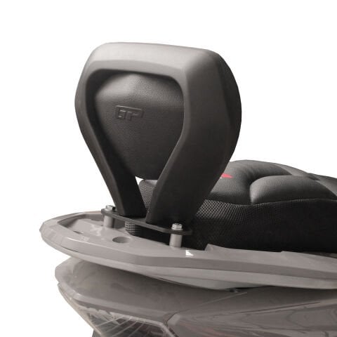 GP Kompozit Mondial Strada 125 2023-2025 Uyumlu Spor Sissy Bar Siyah