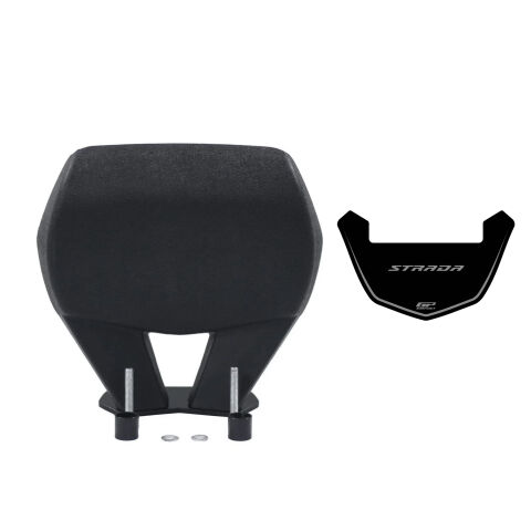 GP Kompozit Mondial Strada 125 2023-2025 Uyumlu Spor Sissy Bar Siyah