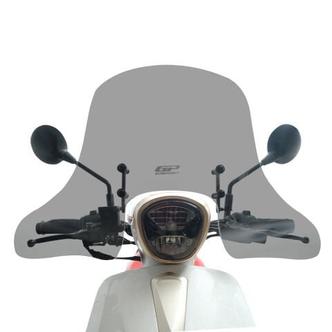 GP Kompozit RKS Neon125 2023-2025 Uyumlu Elcikli Ön Cam Füme