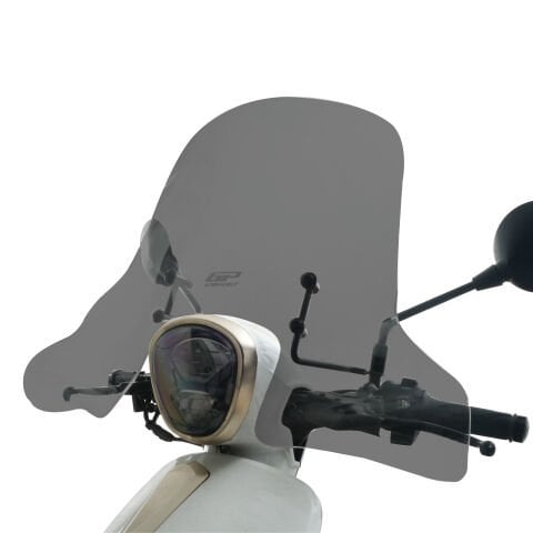 GP Kompozit RKS Neon125 2023-2025 Uyumlu Elcikli Ön Cam Füme