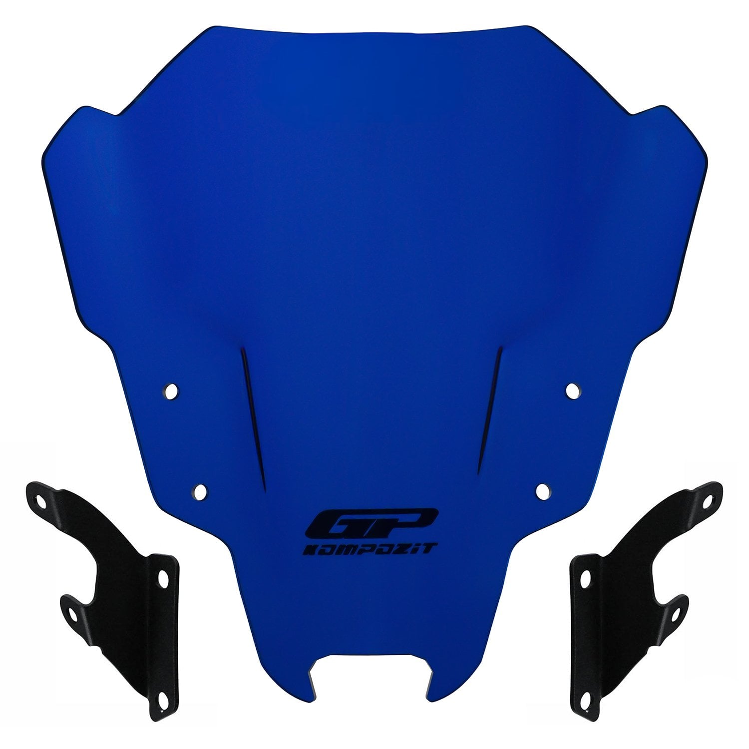 GP Kompozit Yamaha MT-07 2021-2023 Uyumlu Ön Cam Mavi