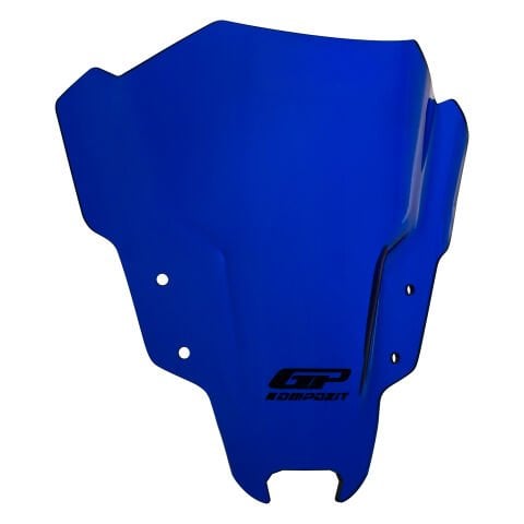 GP Kompozit Yamaha MT-07 2021-2023 Uyumlu Ön Cam Mavi