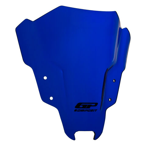 GP Kompozit Yamaha MT-07 2021-2023 Uyumlu Ön Cam Mavi