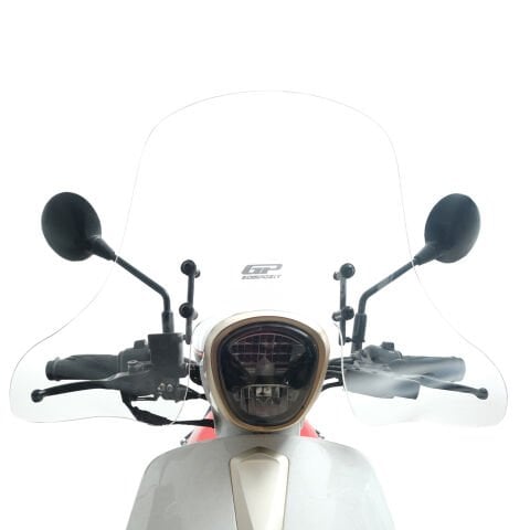 GP Kompozit RKS Neon125 2023-2025 Uyumlu Elcikli Ön Cam Şeffaf