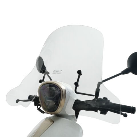 GP Kompozit RKS Neon125 2023-2025 Uyumlu Elcikli Ön Cam Şeffaf