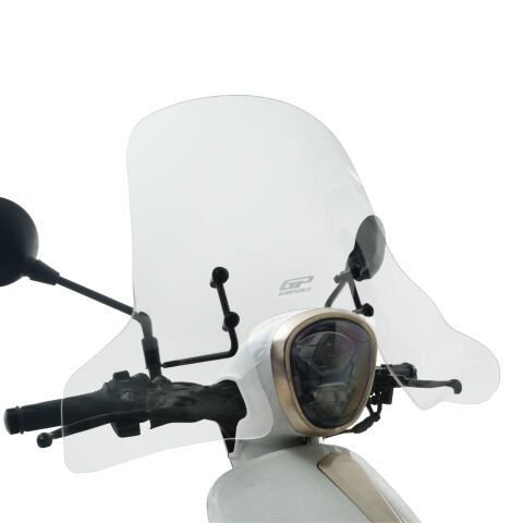 GP Kompozit RKS Neon125 2023-2025 Uyumlu Elcikli Ön Cam Şeffaf