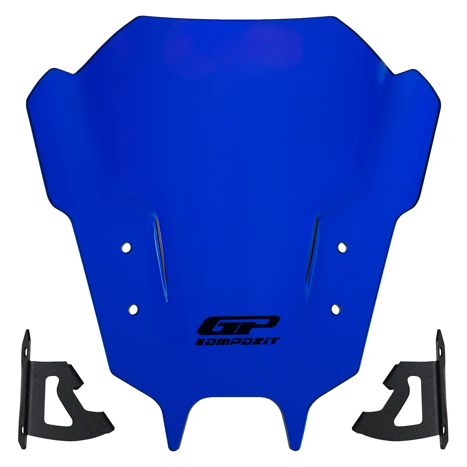 GP Kompozit Yamaha MT-09 2021-2023 Uyumlu Ön Cam Mavi