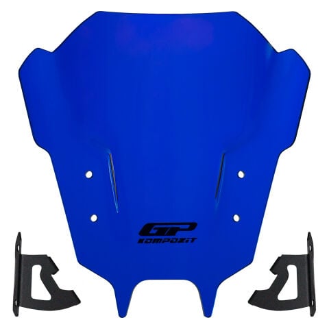 GP Kompozit Yamaha MT-09 2021-2023 Uyumlu Ön Cam Mavi