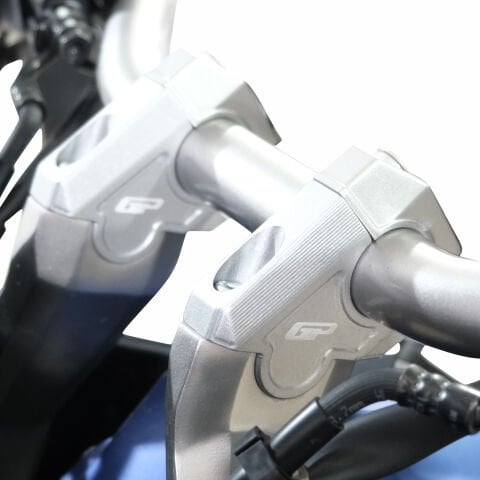 GP Kompozit Honda ADV 350 2023-2026 Uyumlu Gidon Yükseltme Gri