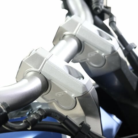 GP Kompozit Honda ADV 350 2023-2026 Uyumlu Gidon Yükseltme Gri