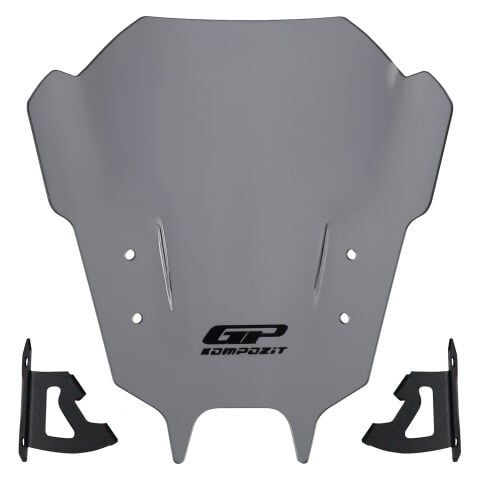 GP Kompozit Yamaha MT-09 2021-2023 Uyumlu Ön Cam Gri