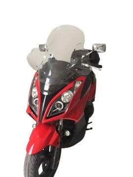 GP Kompozit Kymco Downtown 300i 2010-2015 Uyumlu Ön Cam Şeffaf