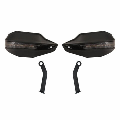 GP Kompozit Bajaj Pulsar N 160 2025 Uyumlu Led Sinyalli Elcik Koruma Siyah