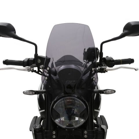 GP Kompozit Triumph Trident 660 2021-2024 Uyumlu Ön Cam Füme