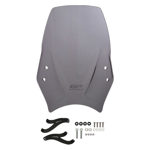 GP Kompozit Triumph Trident 660 2021-2024 Uyumlu Ön Cam Füme