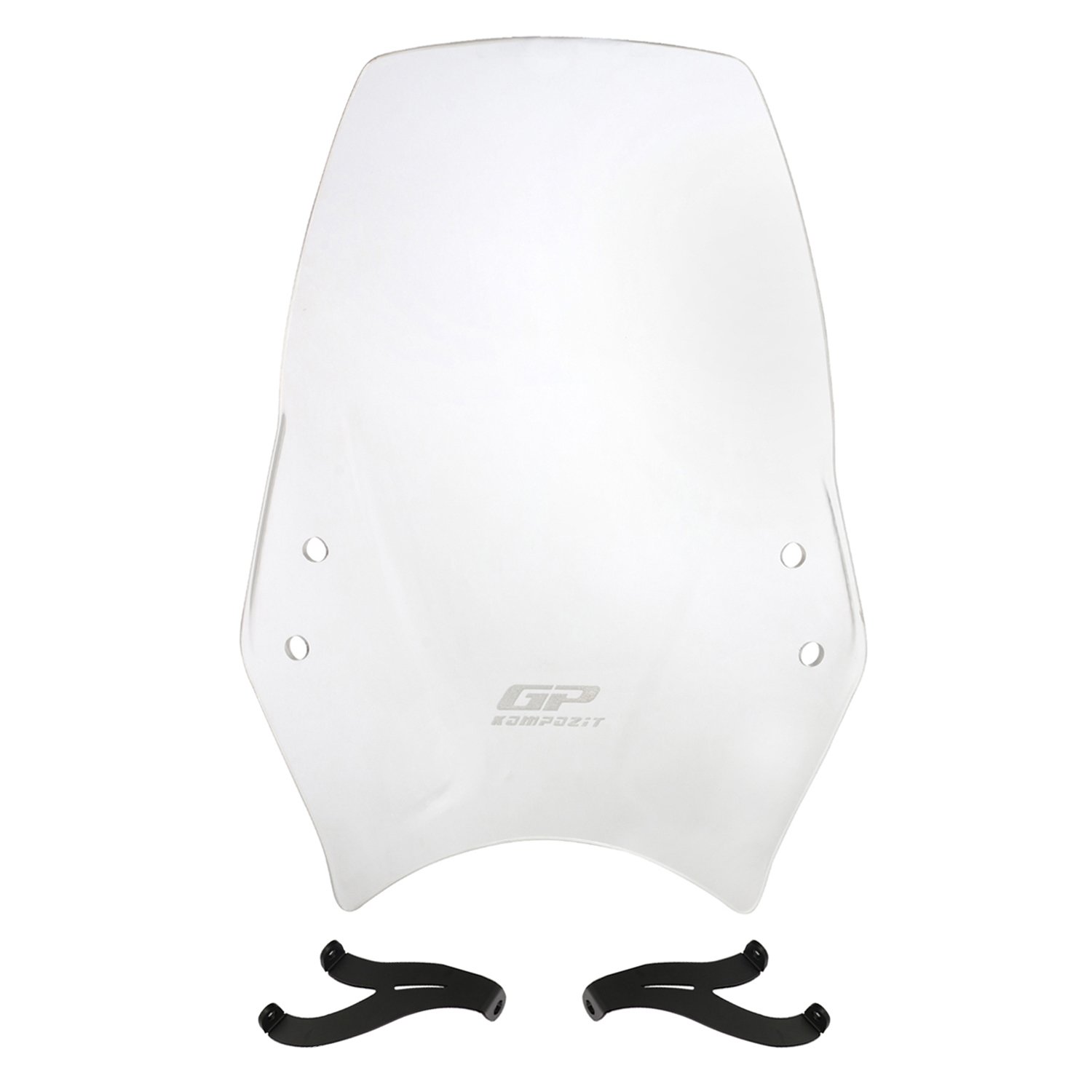 GP Kompozit Triumph Trident 660 2021-2024 Uyumlu Ön Cam Şeffaf