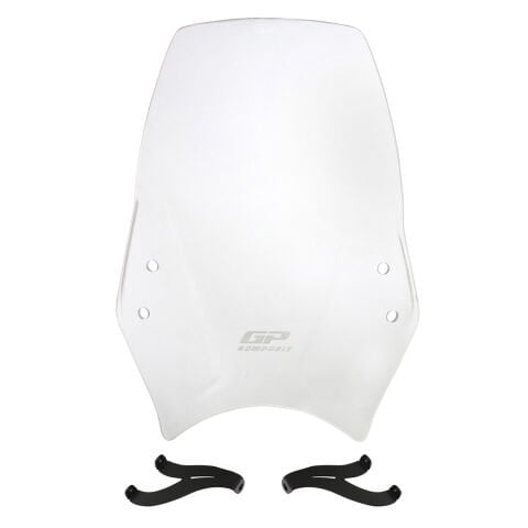 GP Kompozit Triumph Trident 660 2021-2024 Uyumlu Ön Cam Şeffaf