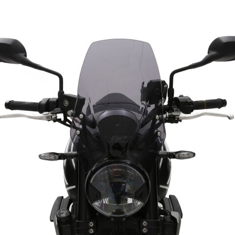 GP Kompozit Triumph Trident 660 2021-2024 Uyumlu Ön Cam Şeffaf