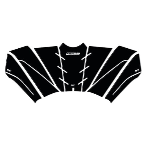 GP Kompozit BMW K 1600 2017-2025 Uyumlu Tank Pad Seti Siyah