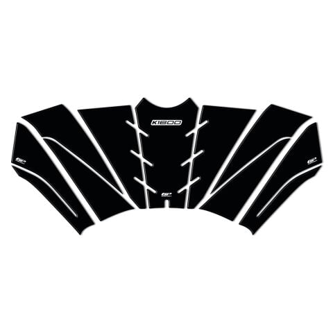 GP Kompozit BMW K 1600 2017-2026 Uyumlu Tank Pad Seti Siyah
