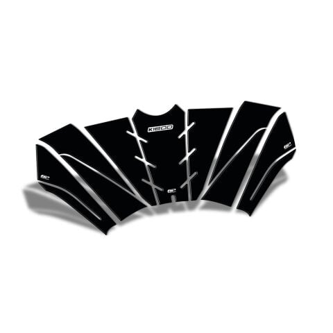 GP Kompozit BMW K 1600 2017-2026 Uyumlu Tank Pad Seti Siyah