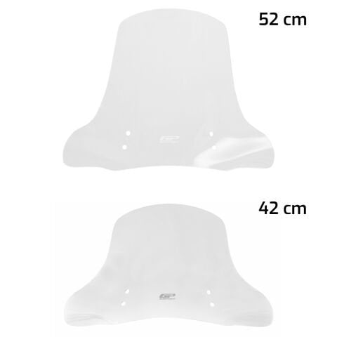 GP Kompozit Vespa GTV 300 2024 Uyumlu Ön Cam Şeffaf